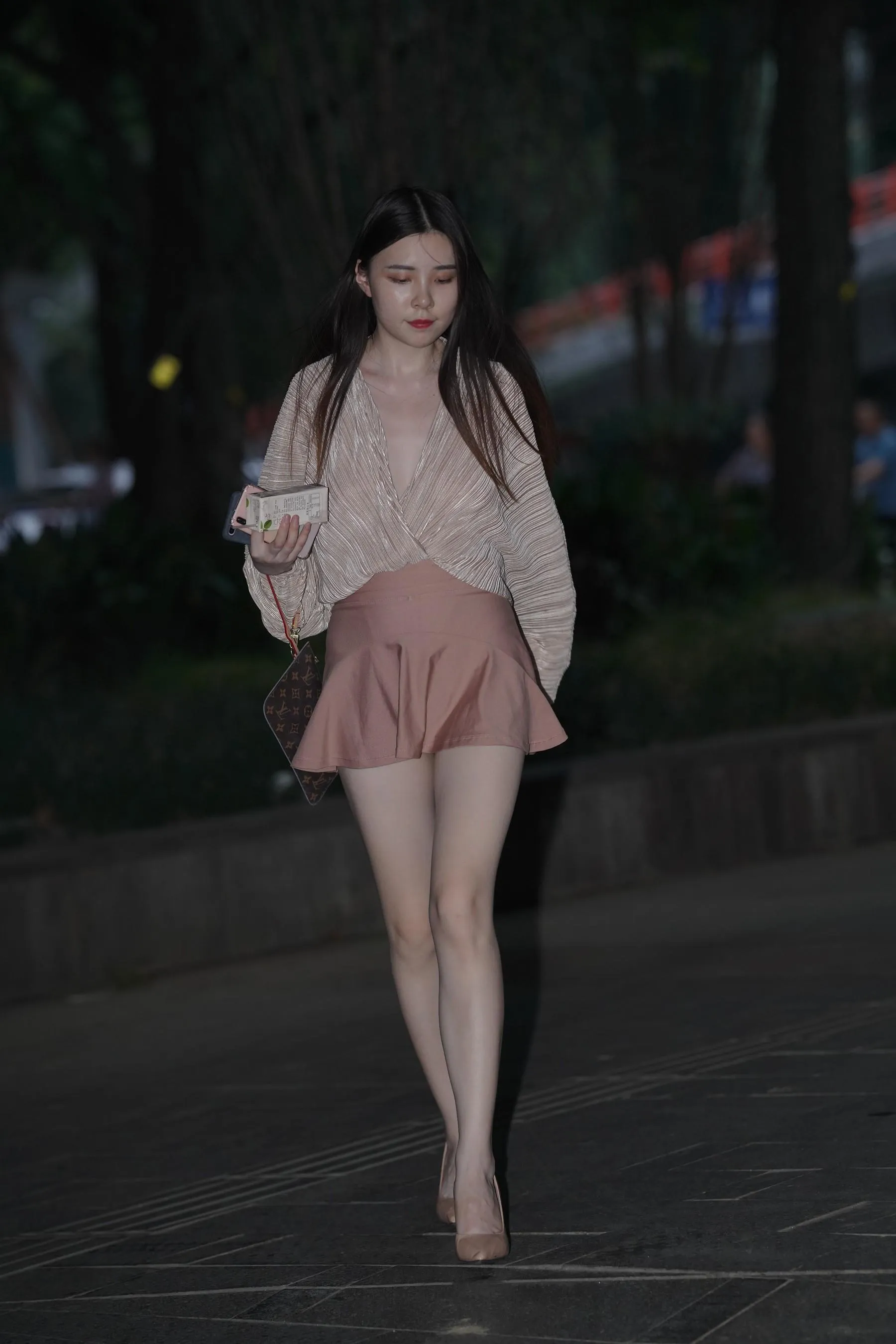 魔镜街拍 NO.167 可爱的粉色短裙小姐姐 [495P]插图